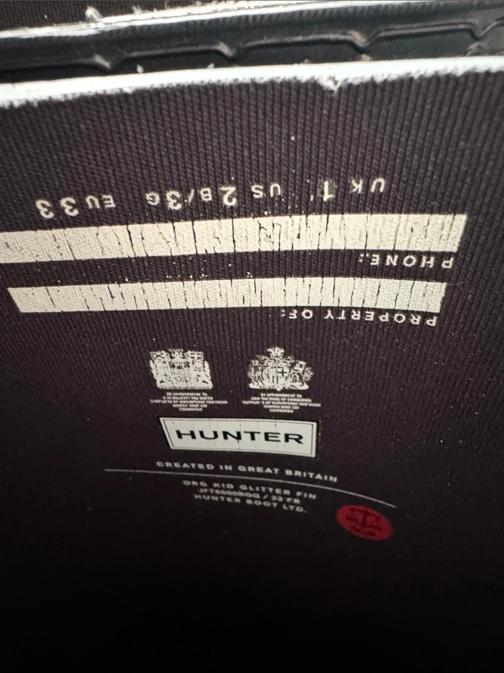 Children’s Hunter rain boots